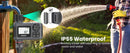 Insoma Automatic Water Timer Intelligent Irrigation Watering System Sprinkler Timer Garden Programmer Equipment IPX7 LCD Display.