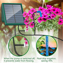 Solar Automatic Irrigation System for Garden Balcony, Drip Irrigation Hose.