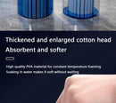 Self-Draining Squeeze Sponge Mop – Easy Floor Cleaning.