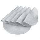 Round Braided Placemats Set of 6 Washable PP/PET Heat Resistant 34cm Table Place Mat for Kitchen Xmas Dining Table Party Decor.