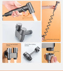 Bidet toilet sprayer set spray water bathroom handheld bidet sprayer toilet shower double outlet angle valve toilet accessories.