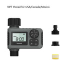 Insoma Automatic Water Timer Intelligent Irrigation Watering System Sprinkler Timer Garden Programmer Equipment IPX7 LCD Display.