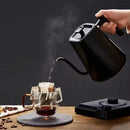 TERLEIA Electric Kettle – Compact Stainless Steel Design.