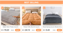 High Grade 100% White Goose Down Quilt Winter Warm Feather Duvet Queen King Cozy Lightweight 3D Bread Comforter Pinch Pleated.