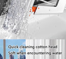 Self-Draining Squeeze Sponge Mop – Easy Floor Cleaning.