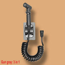 Bidet toilet sprayer set spray water bathroom handheld bidet sprayer toilet shower double outlet angle valve toilet accessories.