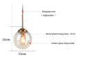 NordicGlow Glass Pendant Light.