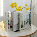 LuxeLayer Decorative Books – Kit com 3 Peças.