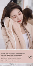 Womens Bath Towels Girls Wearable 140*85Cm Fast Drying Bathing Beach Spa Bathrobes Wash Clothing, Shower Bath And Gym Towel.
