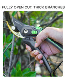 AIRAJ Plant Trim Garden Pruning Shears Horticulture Pruner Cut Shrub Garden Scissor Tool Branch Shear Orchard Folding Saw Set.
