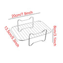 🔥Air Fryer Baking Rack Metal Square/Round/Rectangle Oven Grill Racks.