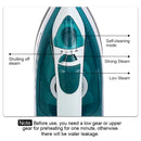 Portable Electric Steam Iron for Clothes, Adjustable with Ceramic Base by Sonifer.