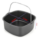 🔥Air Fryer Non-stick Cake Baking Tray Basket.