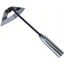 Premium All-Steel Hardened Hollow Hoe - Handheld Weeding Rake Durable and Rust-Resistant, Ideal for Vegetable Gardens.