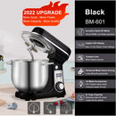 BioloMix Industrial Kitchen Mixer, Quiet, 6 Speeds, 1200 W, 6 L, Super Powerful.