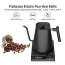 TERLEIA Electric Kettle – Compact Stainless Steel Design.