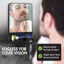 TAILI Shower Mirror Fogless for Shaving with Razor Holder, Fog Free Mirror Shower Suction Rust-Proof Removable Bathroom Mirror.