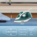 Portable Electric Steam Iron for Clothes, Adjustable with Ceramic Base by Sonifer.