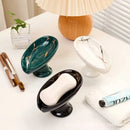 New 1 ceramic Leay shower soap holder, bathroom and kitchen supplies shape box, drain hole tray, storage board.