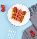 MasterGrill Flat Stainless Steel Skewers.