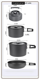 AdventureCook™ – Portable Camping Cookware Set&nbsp.