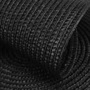 Round Braided Placemats Set of 6 Washable PP/PET Heat Resistant 34cm Table Place Mat for Kitchen Xmas Dining Table Party Decor.