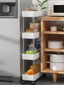 SlideRack™ – Slim Rolling Storage Organizer.