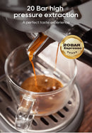 Semi Automatic Espresso Coffee Machine Temperature Adjustable Cold/Hot.