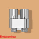 Bidet toilet sprayer set spray water bathroom handheld bidet sprayer toilet shower double outlet angle valve toilet accessories.