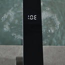 Digital Display Bathroom Basin Faucet Intelligent LED Brass Deck Mounted Washbasin Crane Hot Cold Water Mixer Sink Vanity Tap.