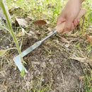 Manual Weeding Machine Set: Mower Sickle + Road Crack Weeding Tool + Garden Hand Shovel - Heavy Duty Carbon Steel for Outdoor.