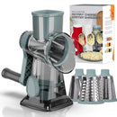 SliceMaster 360™ – 3-in-1 Rotary Cheese &amp; Vegetable Grater