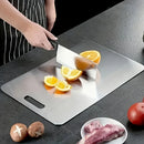 Premium Stainless Steel Cutting Board.