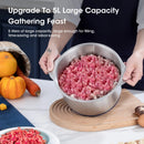 Electric Meat Grinder, Food Processor, Multifunctional Stainless Steel.