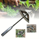 Premium All-Steel Hardened Hollow Hoe - Handheld Weeding Rake Durable and Rust-Resistant, Ideal for Vegetable Gardens.