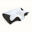 2025 Ergonomic Neck Horn Pillow for Side,Shoulder Relaxation, Soft Yet Firm Support,Back and Stomach Sleepers - Contoured Design.