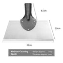 30cm Metal Weed Cleaning Shovel Stainless Steel Cleaning Shovel for Moss Multifunctional Outdoor Garden Shovel Farm Weeding Tool.