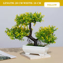 Artificial Plants Bonsai Small Tree Simulation Pot Plants Fake Flowers Table Potted Ornaments for Hotel Garden Home Decor planta.