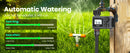 Insoma Automatic Water Timer Intelligent Irrigation Watering System Sprinkler Timer Garden Programmer Equipment IPX7 LCD Display.