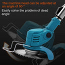 Cordless Lawn Mower Handheld Electric Grass Trimmer Adjustable Garden Tools For Makita No Battery.