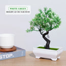 Artificial Plants Bonsai Small Tree Simulation Pot Plants Fake Flowers Table Potted Ornaments for Hotel Garden Home Decor planta.
