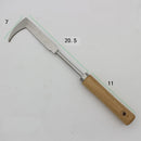 Manual Weeding Machine Set: Mower Sickle + Road Crack Weeding Tool + Garden Hand Shovel - Heavy Duty Carbon Steel for Outdoor.