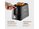 Toaster Mondial Pratic Black and Silver.