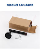 Adhesive Toilet Paper Roll Holder Organizer Wall Mount Storage Stand Bathroom No-Drill Tissue Towel Dispenser Stainless.