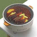 RoundFire Portable Charcoal Grill.