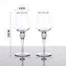 2pcs Light Luxury High-end Crystal Cup Red Wine Glass Set Tall Glass Party Wine Glass Glasses DrinkingGlasses for ChampagneFlute.
