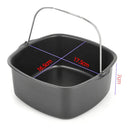 🔥Air Fryer Non-stick Cake Baking Tray Basket.