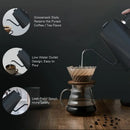 TERLEIA Electric Kettle – Compact Stainless Steel Design.