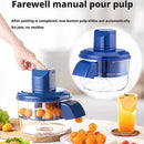 Electric Automatic Peeling Machine - Fruit Peel Remover, Fruit Preparation Tool, Effortless Peeling.