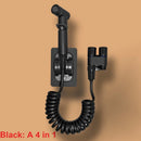 Bidet toilet sprayer set spray water bathroom handheld bidet sprayer toilet shower double outlet angle valve toilet accessories.